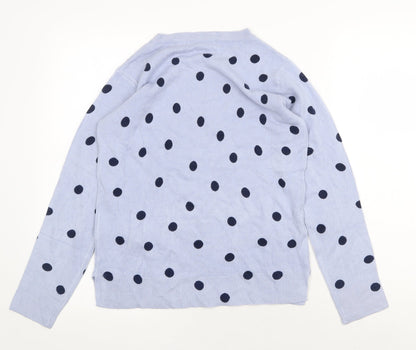 Womens UK Size 10 Marks and Spencer Blue Pullover Jumper