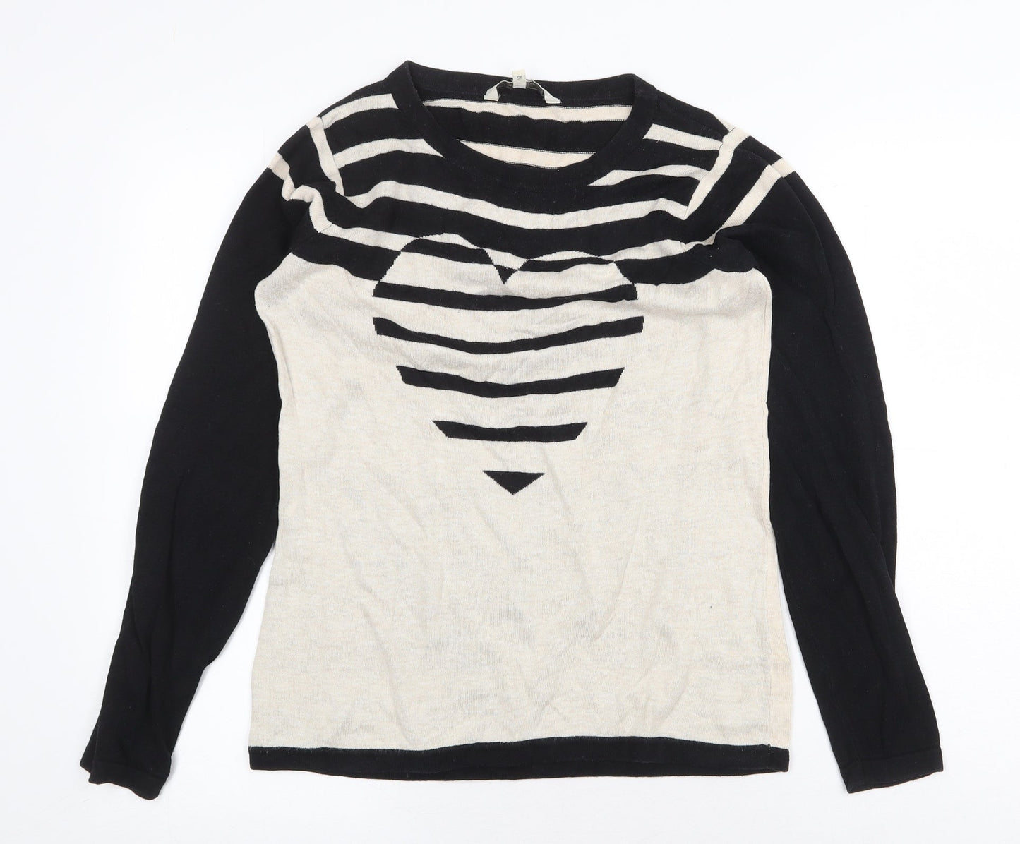 Womens UK Size 12 Debenhams Multicoloured Pullover Jumper