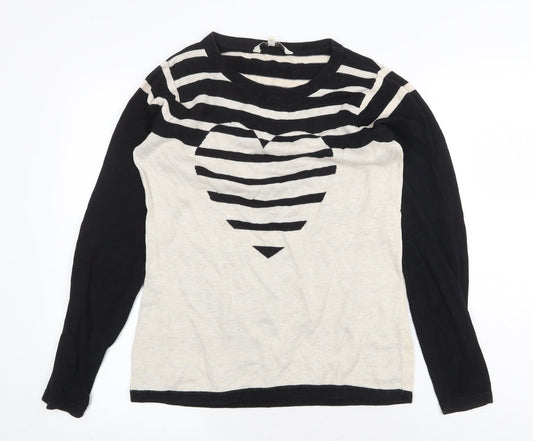 Womens UK Size 12 Debenhams Multicoloured Pullover Jumper
