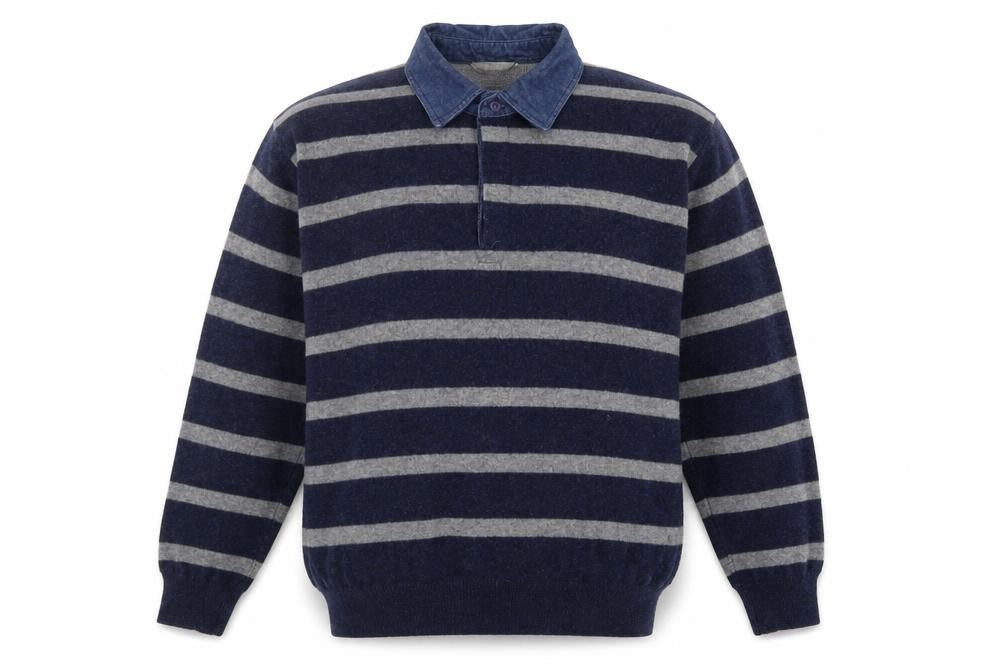 Mens UK Size M Wolsey Blue Pullover Jumper