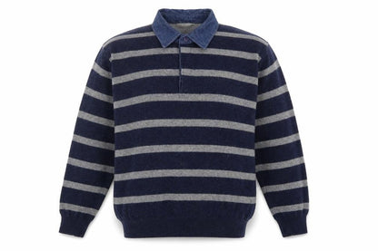 Mens UK Size M Wolsey Blue Pullover Jumper