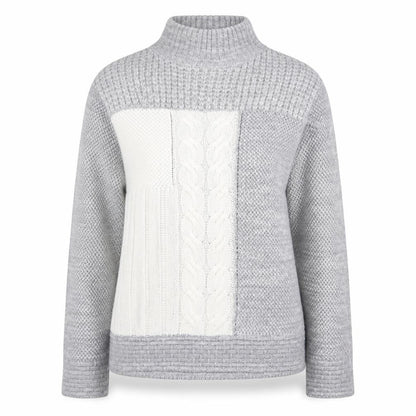Womens UK Size L Damart Grey Pullover Jumper
