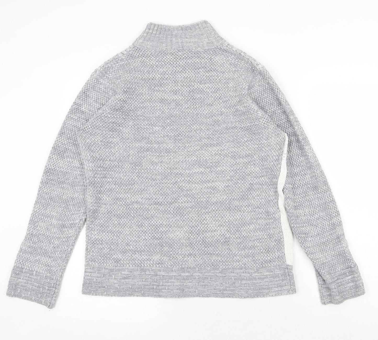 Womens UK Size L Damart Grey Pullover Jumper