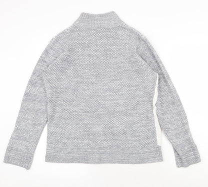 Womens UK Size L Damart Grey Pullover Jumper