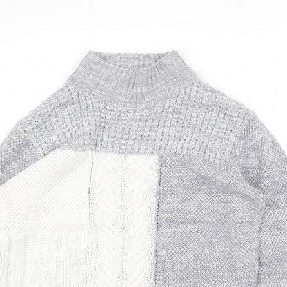 Womens UK Size L Damart Grey Pullover Jumper