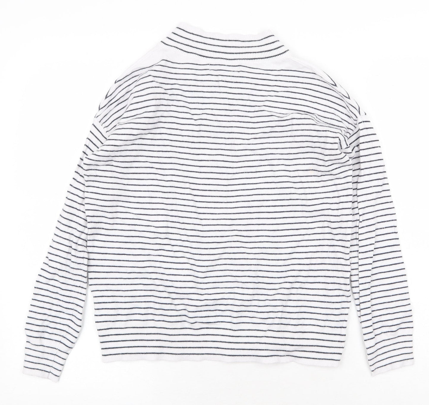 Womens UK Size XS Garfield & Marks White Pullover Jumper