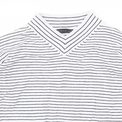 Womens UK Size XS Garfield & Marks White Pullover Jumper