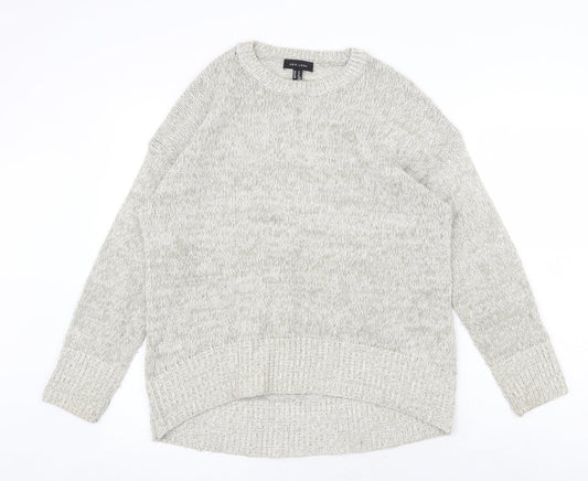 Womens UK Size M New Look Grey Pullover Jumper