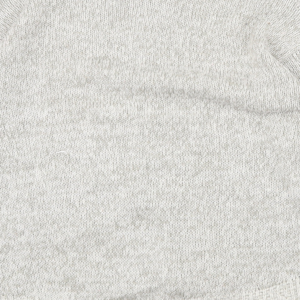 Womens UK Size M New Look Grey Pullover Jumper