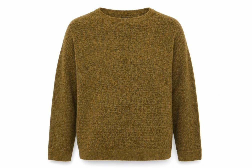 Womens UK Size S New Look Yellow Pullover Jumper