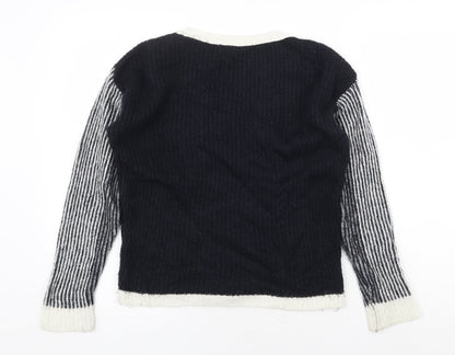 Womens UK Size 6 Atmosphere Blue Pullover Jumper
