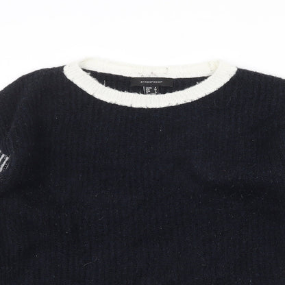 Womens UK Size 6 Atmosphere Blue Pullover Jumper
