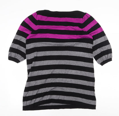 Womens UK Size L Marks and Spencer Multicoloured Pullover Jumper