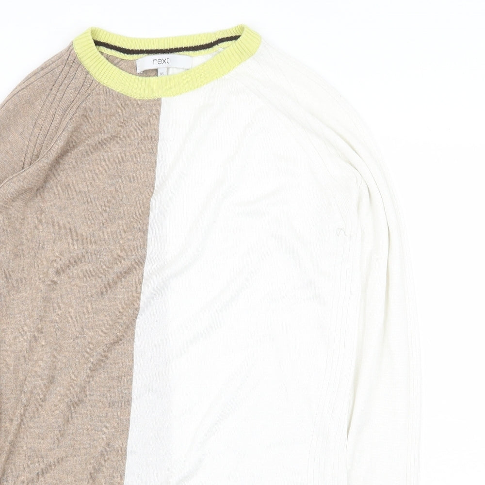 Womens UK Size XS NEXT Multicoloured Pullover Jumper