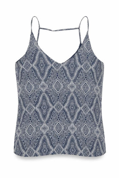 Womens UK Size 14 H&M Blue Camisole Tank