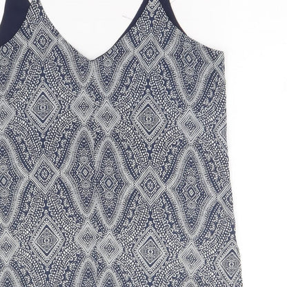 Womens UK Size 14 H&M Blue Camisole Tank