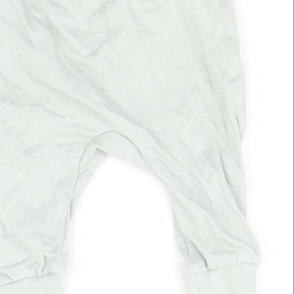 H&M Boys Blue 100% Cotton Jogger Trousers One Size Pullover
