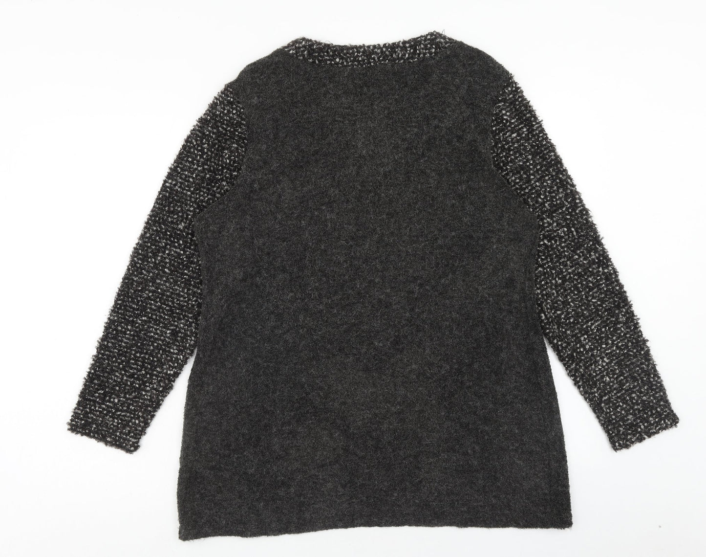 Womens UK Size M Klass Grey Pullover Jumper