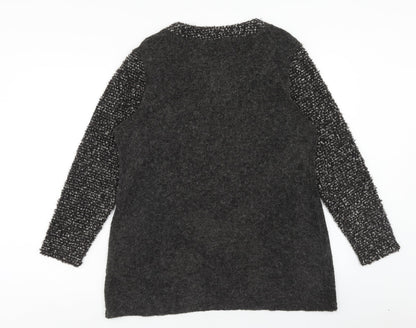 Womens UK Size M Klass Grey Pullover Jumper