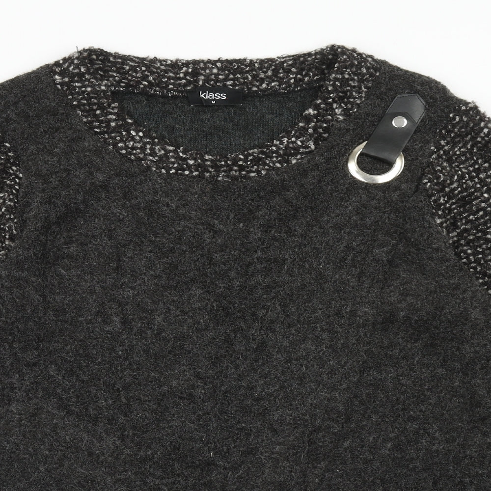 Womens UK Size M Klass Grey Pullover Jumper