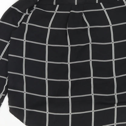 Womens UK Size 6 Atmosphere Black Wrap Blouse