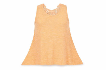 Womens UK Size 10 NEXT Orange Basic Tank