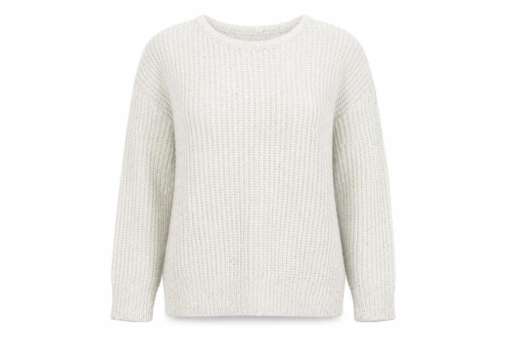 Womens UK Size 14 Atmosphere Beige Pullover Jumper