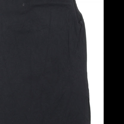 Womens UK Size 10 New Look Black Basic Tank