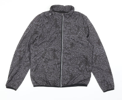 Womens UK Size 12 Atmosphere Grey Rain Coat
