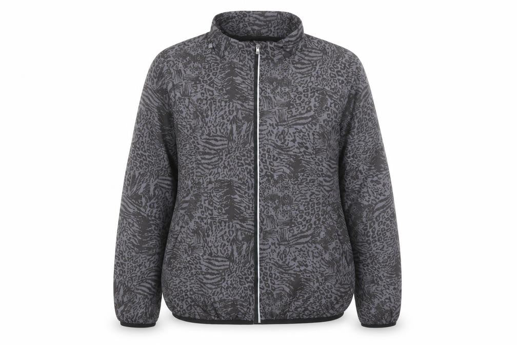 Womens UK Size 12 Atmosphere Grey Rain Coat