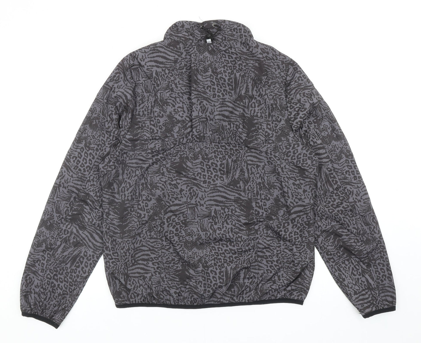 Womens UK Size 12 Atmosphere Grey Rain Coat