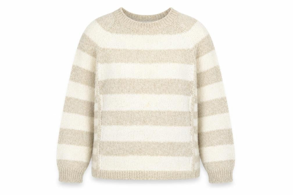 Womens UK Size 14 Marks and Spencer Beige Pullover Jumper