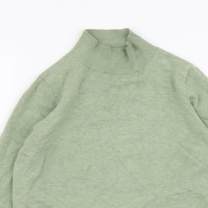 Womens UK Size S Sfera Green Pullover Jumper