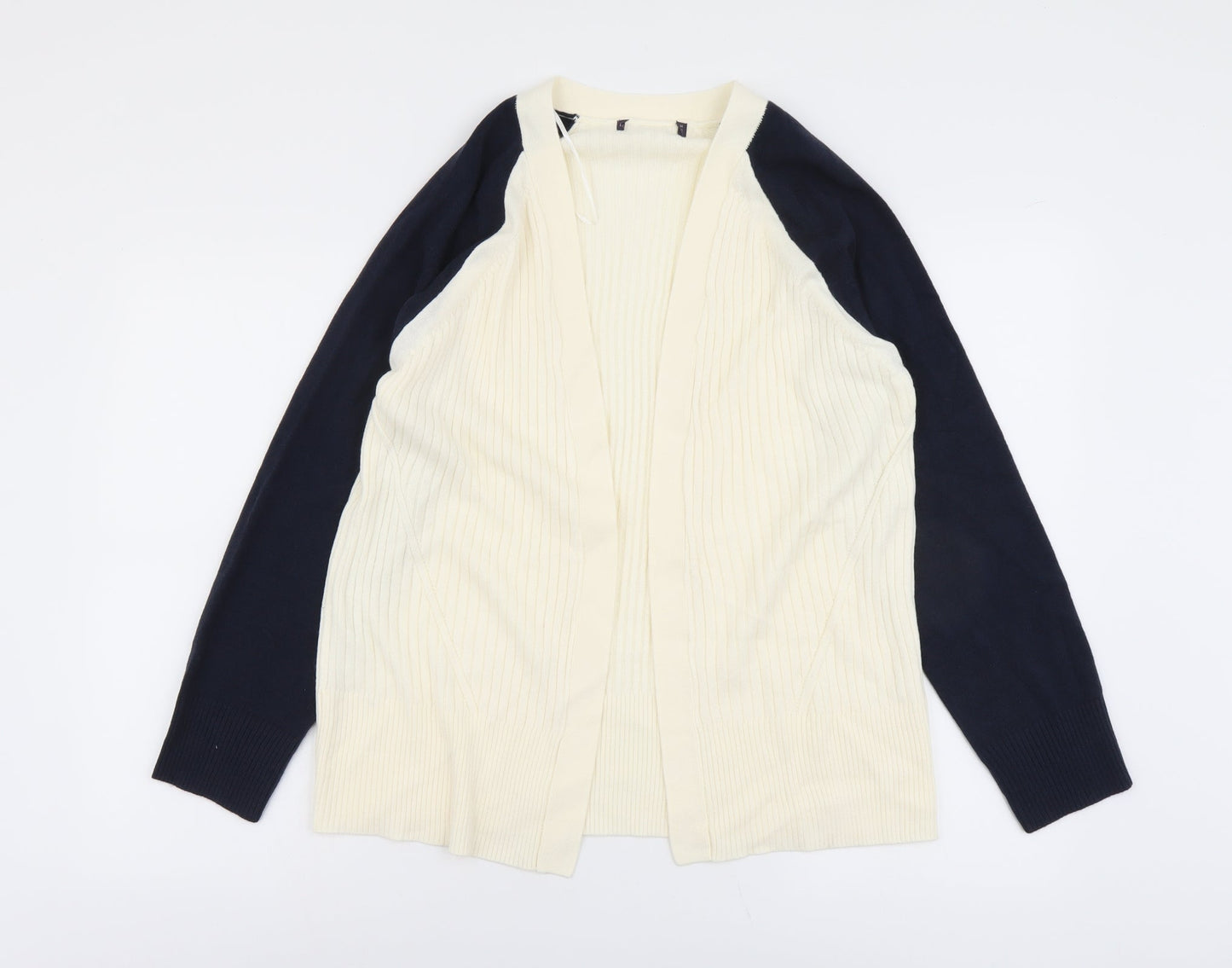 Womens UK Size 14 Marks and Spencer Ivory Cardigan Jumper