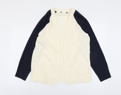Womens UK Size 14 Marks and Spencer Ivory Cardigan Jumper
