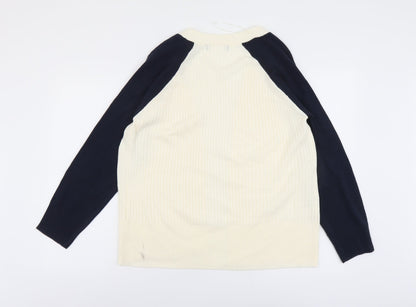 Womens UK Size 14 Marks and Spencer Ivory Cardigan Jumper