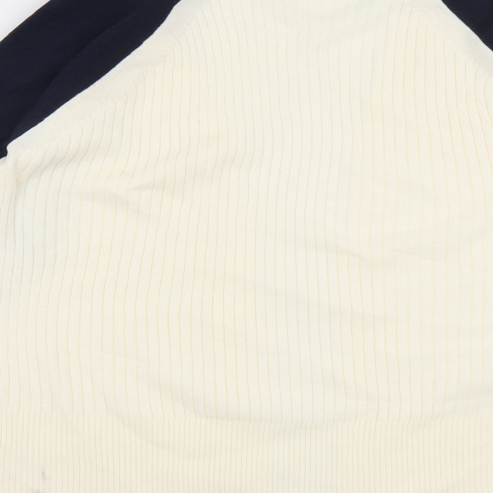 Womens UK Size 14 Marks and Spencer Ivory Cardigan Jumper