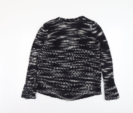 Womens UK Size M NEXT Black Cardigan Jumper