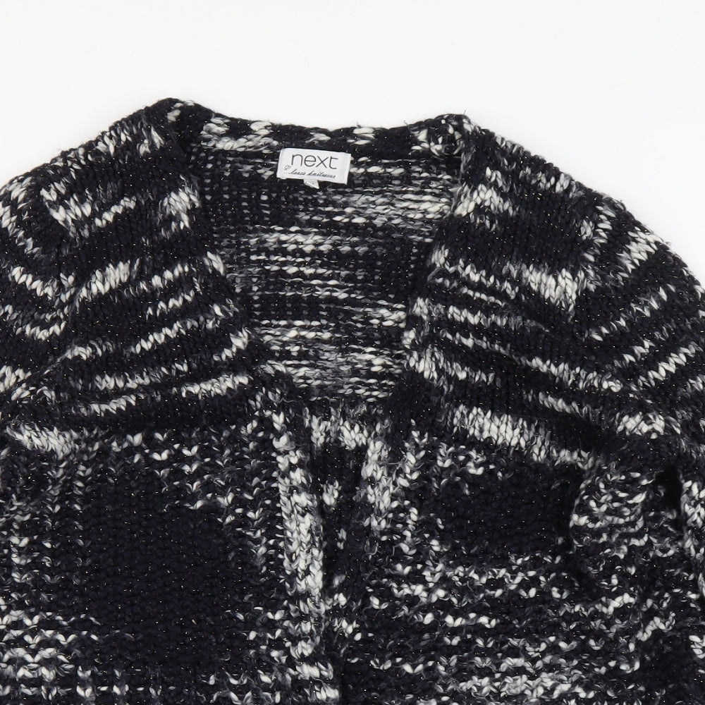 Womens UK Size M NEXT Black Cardigan Jumper