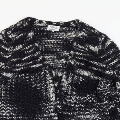 Womens UK Size M NEXT Black Cardigan Jumper