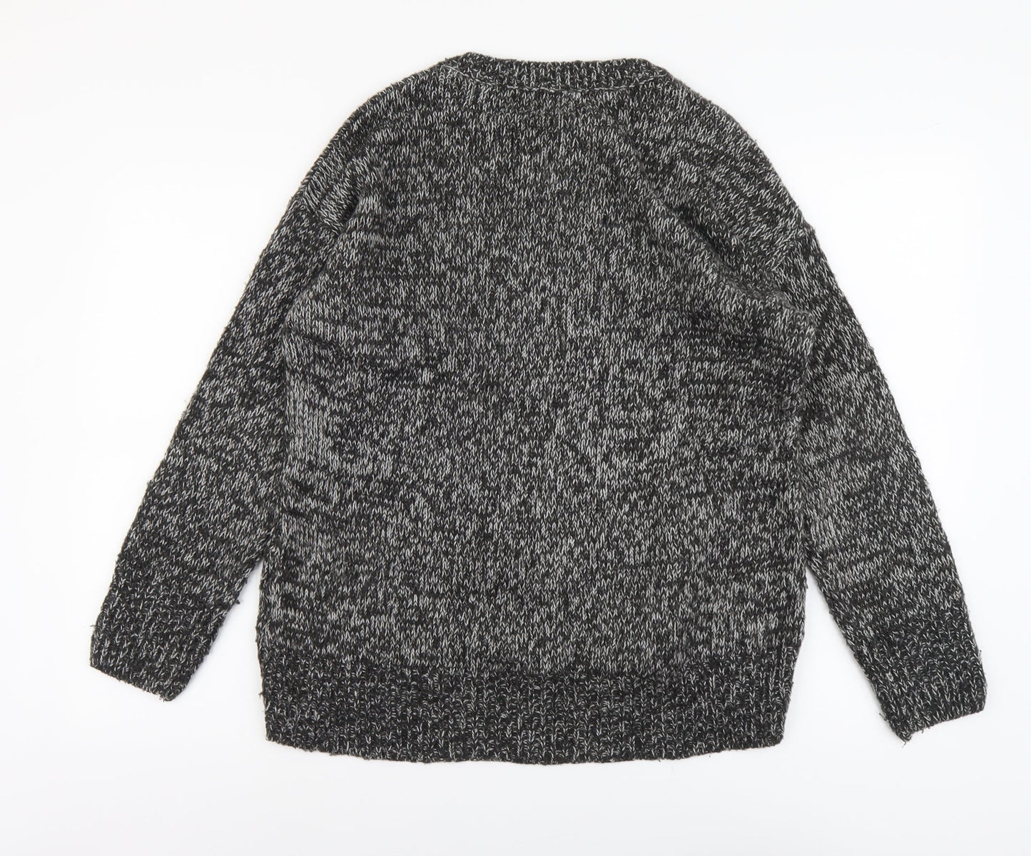 Womens UK Size S New Look Grey Pullover Jumper