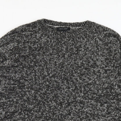Womens UK Size S New Look Grey Pullover Jumper