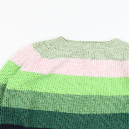 Womens UK Size XS Marks and Spencer Multicoloured Pullover Jumper