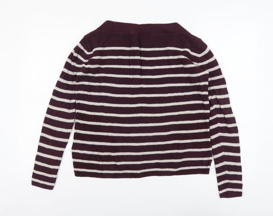 Womens UK Size M H&M Purple Pullover Jumper