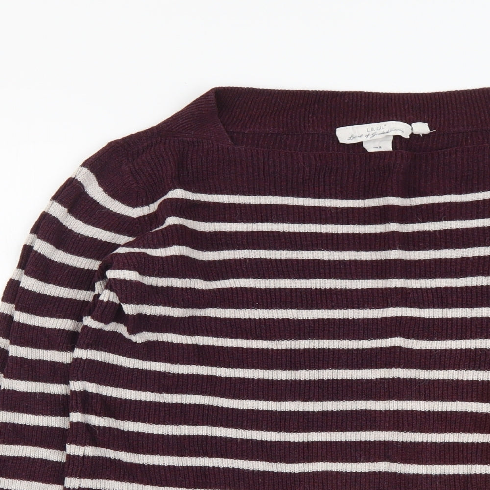 Womens UK Size M H&M Purple Pullover Jumper