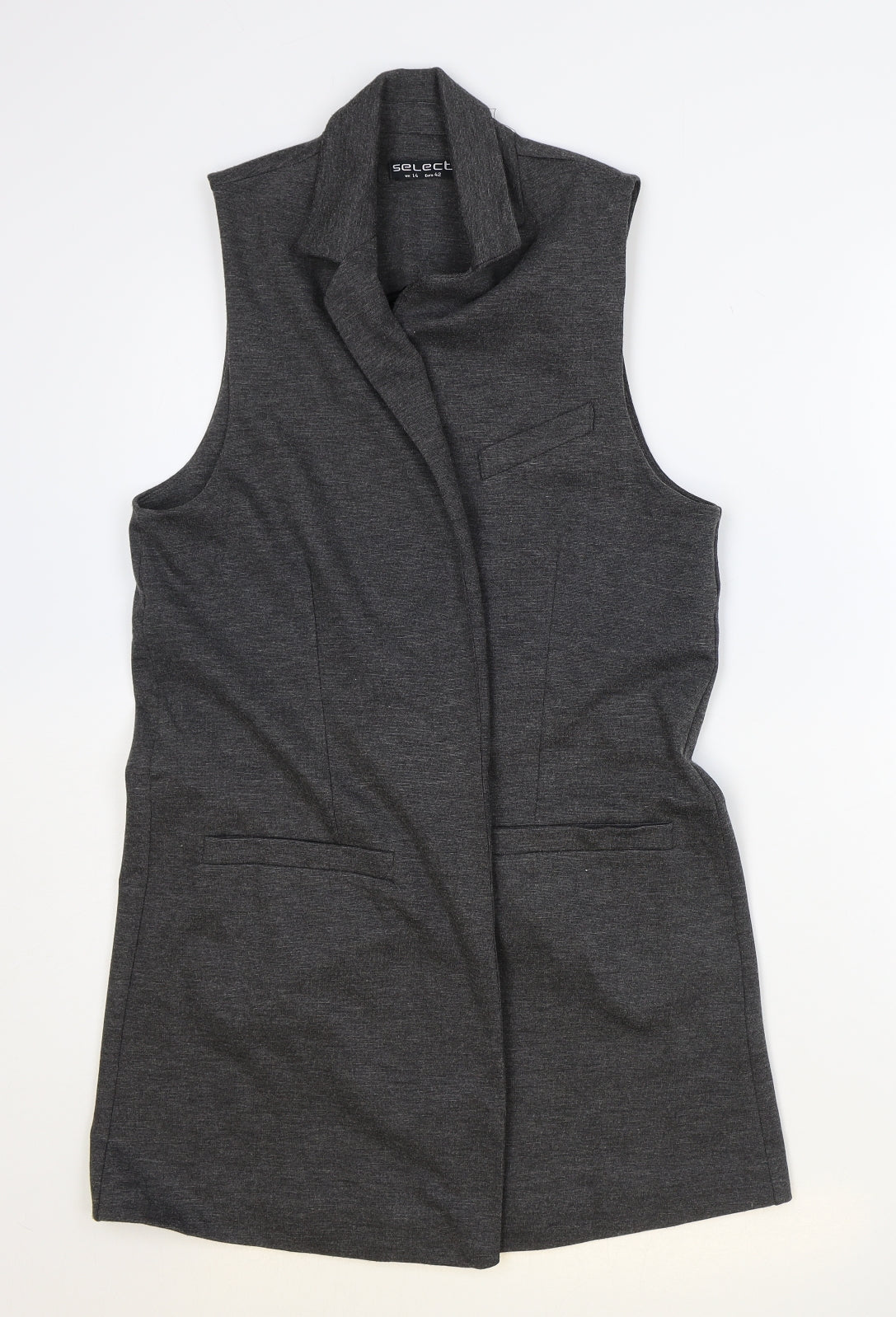 Womens UK Size 14 Select Grey Overcoat