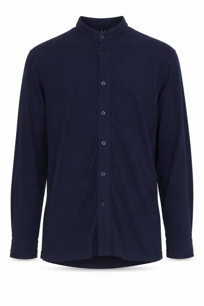 Mens UK Size M Boohoo Blue  Button-Up Long Sleeve Casual Shirt