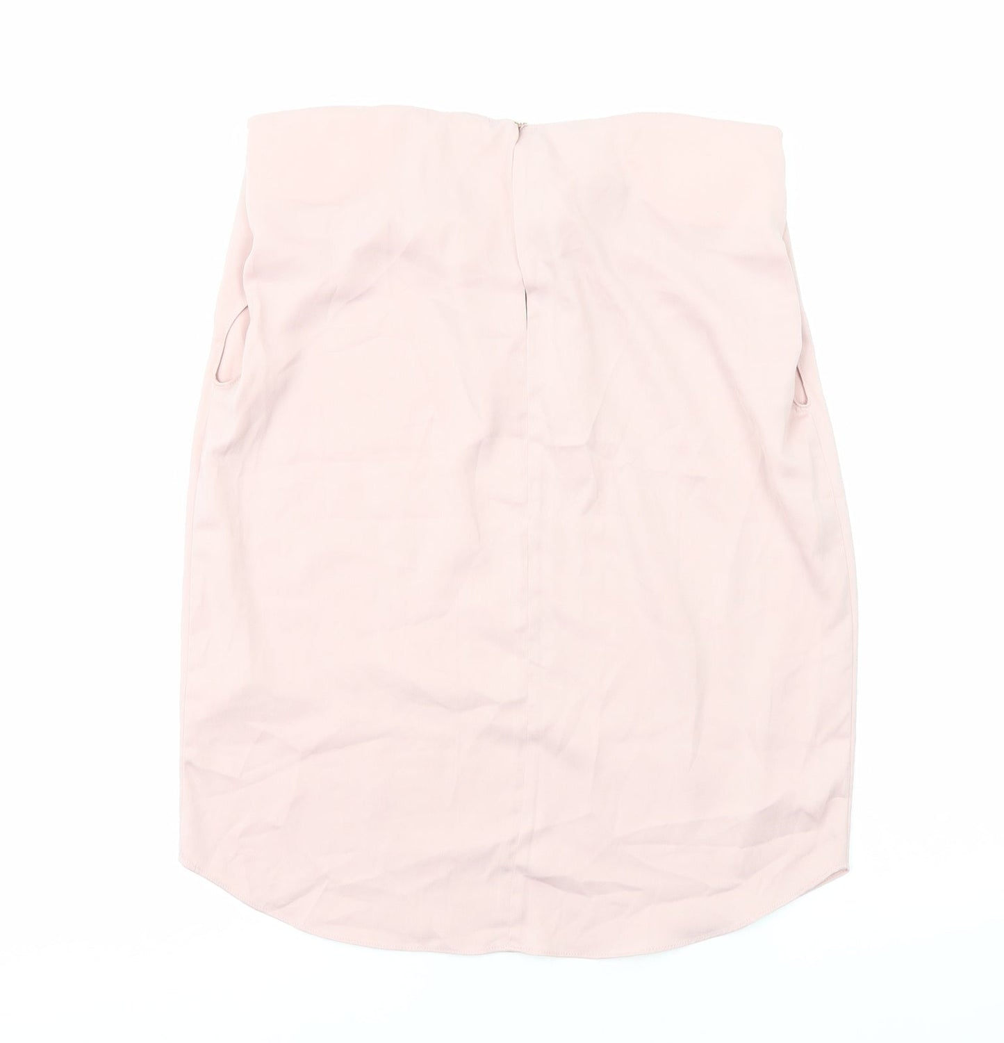 Womens UK Size 8 River Island Pink Basic Blouse