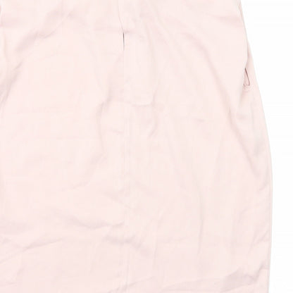 Womens UK Size 8 River Island Pink Basic Blouse