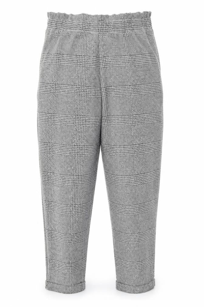 Womens UK Size XL Preworn Regular Fit Dress Pants Grey Trousers